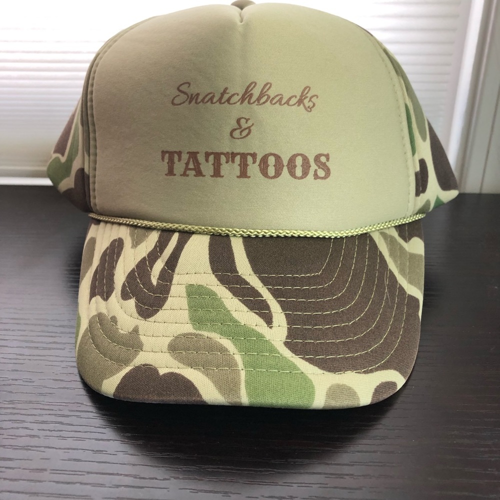 🍁4/$16🍁 CrossFit Hat | Snatchback & Tattoos